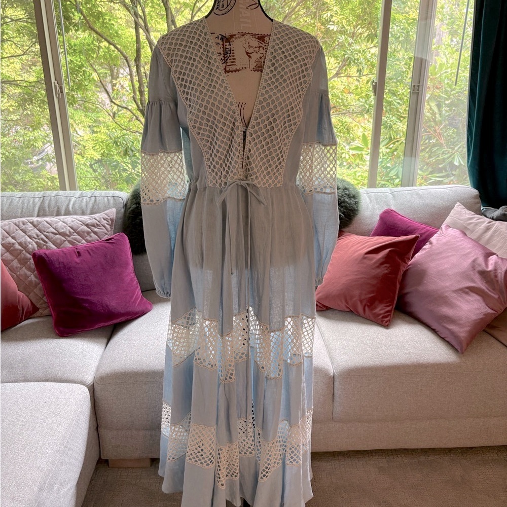 Linen A Mere Co resort dress - Picture 4 of 11